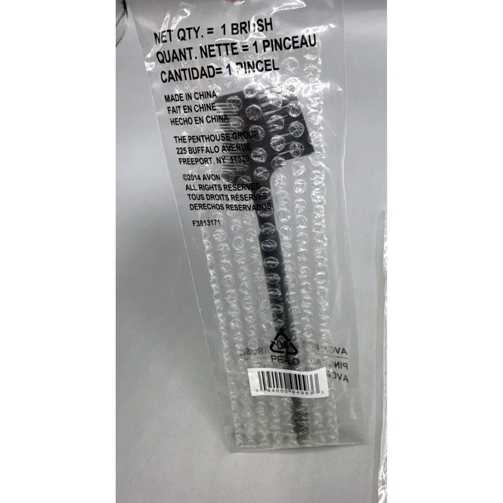 Avon Pro Brow Brush Dual Ended Eye Grooming Tool Black F3813171 Lot of 3